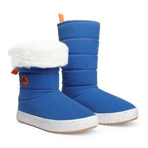 Nordiv8 Blue Sherpa Lined Waterproof Winter Snow Boots Brand  New Size 12